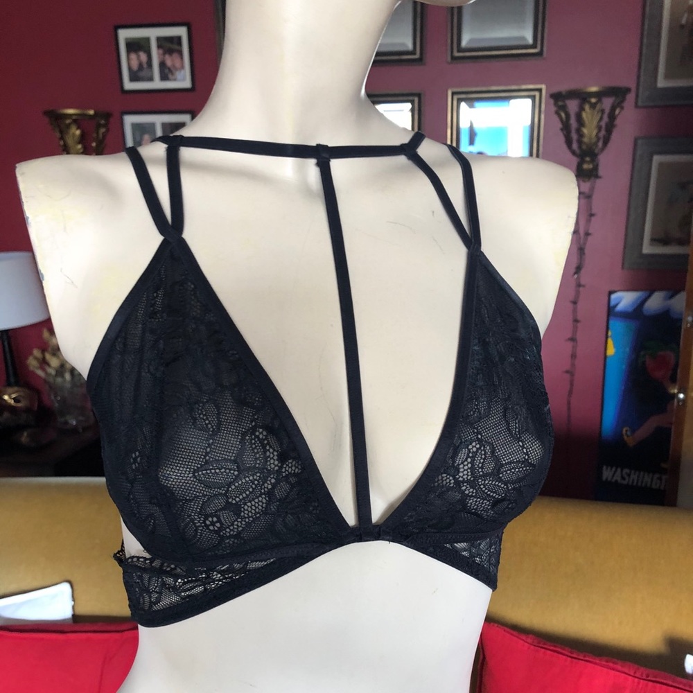 Black bralette